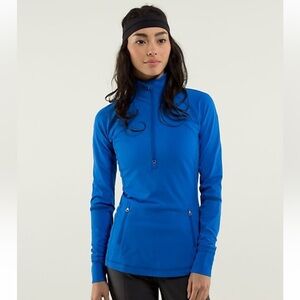 Lululemon Race with Grace Pullover in Baroque Blue Size 6